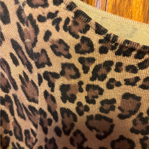 Lauren Knit Leopard Dress Medium - Picture 4 of 4
